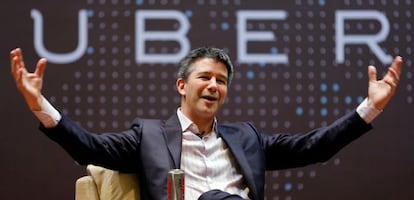 El consejero delegado de Uber, Travis Kalanick