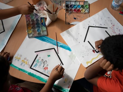 Una imagen de la escuela Drassanes en el centro de Barcelona.