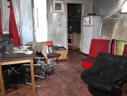 Interior del pis on va morir una &agrave;via dilluns a Reus. 
