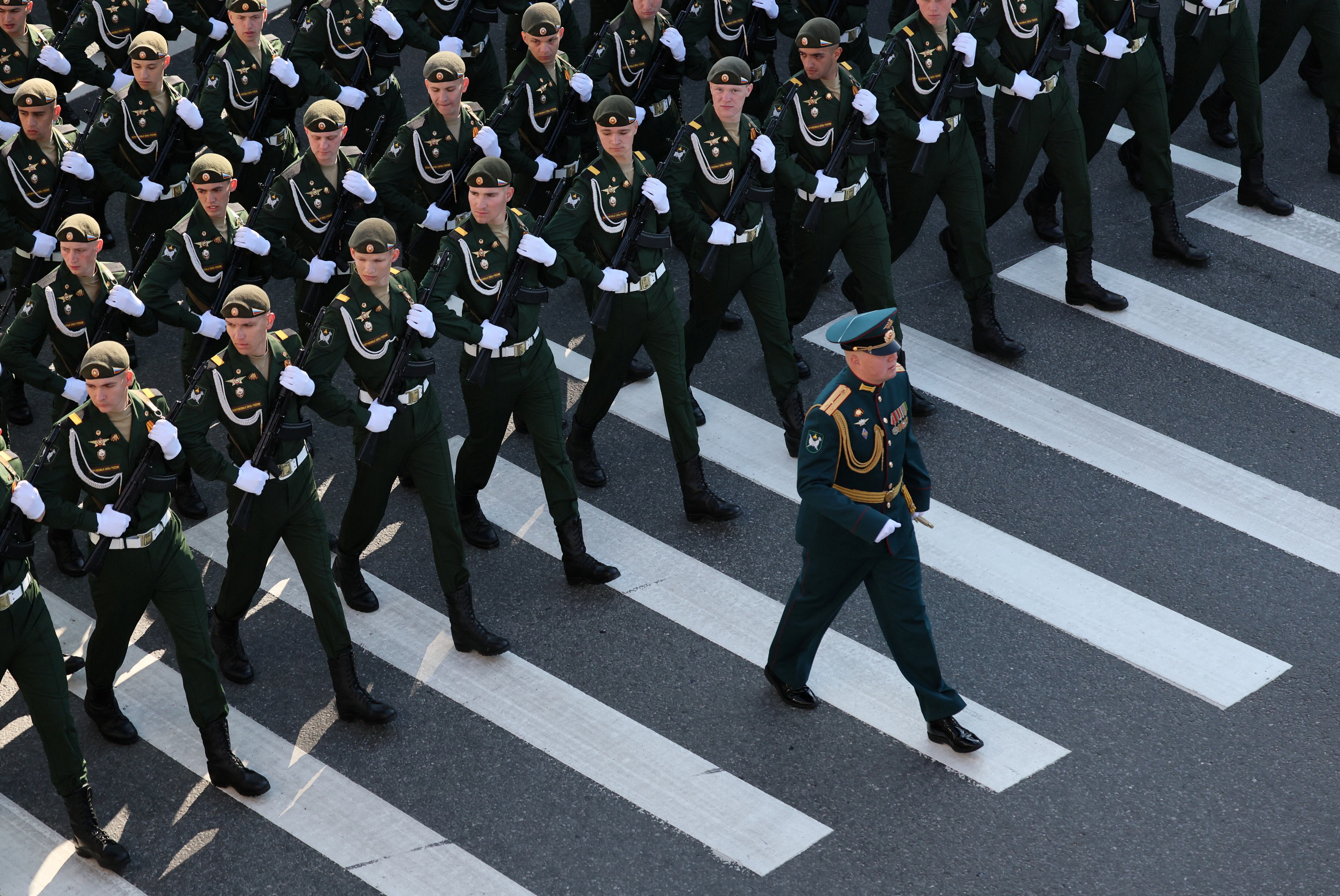 El desfile del Día de la Victoria en Moscú, en imágenes