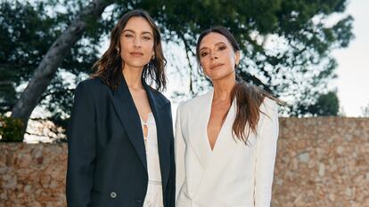 Alexa Chung y Victoria Beckham