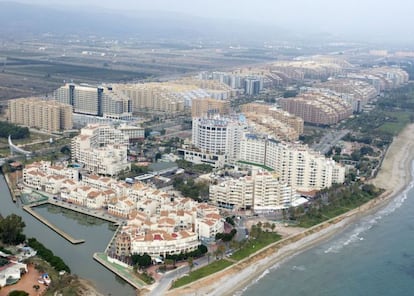 La ciudad de vacaciones Marina d´Or en 2012.