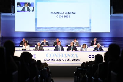 Antonio Garamendi, asamblea de la CEOE