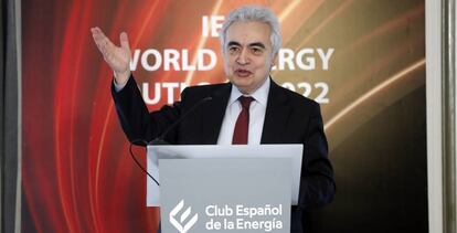 Fatih Birol, Director ejecutivo de la AIE.