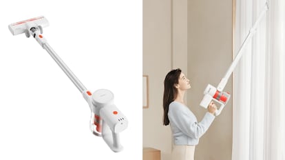 xiaomi aspirador escoba con amplia autonomía
