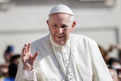 El papa en el Vaticano en septiembre de 2017.