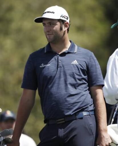 Jon Rahm, en Augusta.