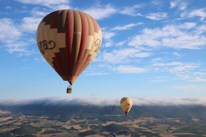 Paseo en globo sobre los viñedos de La Rioja - Bodega Muga -