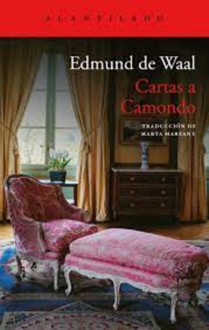 Portada del libro 'Cartas a Camondo'