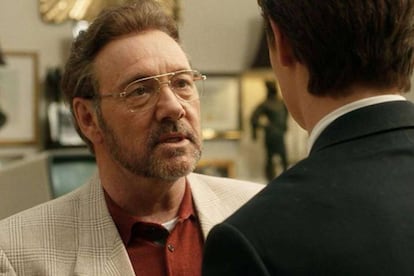 Kevin Spacey, em cena de ‘Billionaire Boys Club’.
