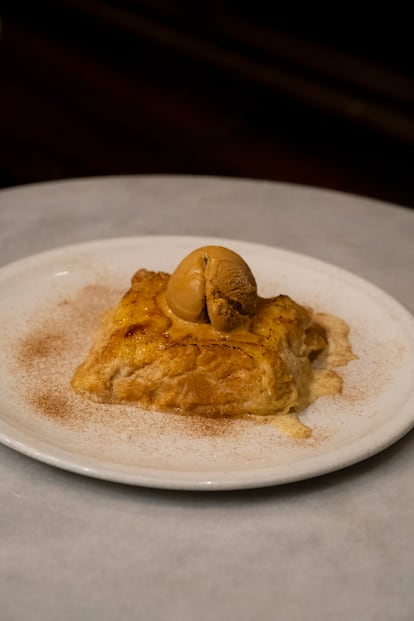 La famosa torrija de la taberna.