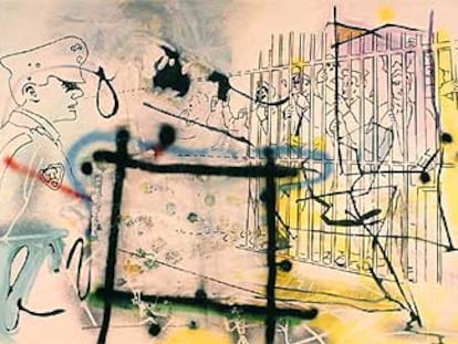 'Three New Comandments Found' (1998), de Sigmar Polke.
