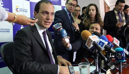 José Miguel Mendoza, Intendente de Servicios Públicos, anuncia la liquidación de Electricaribe