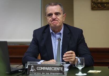 El presidente del Consejo Superior de Deportes (CSD), José Manuel Franco, en una comparecencia en el Congreso, el pasado día 18, sobre la ley del Deporte.