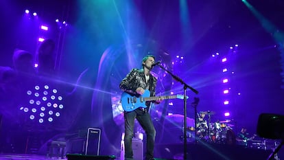 Matt Bellamy, líder de Muse, en un concierto en 2023 en Chicago.