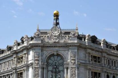 Fachada del Banco de España