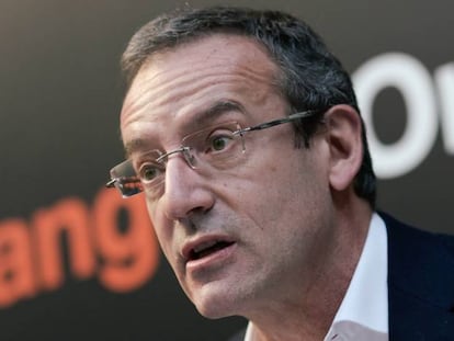 El CEO de Orange España, Jean-François Fallacher.