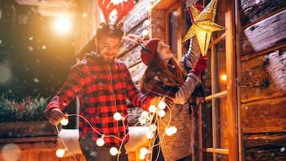 Decora tu hogar con esta selección de luces de Navidad. GETTY IMAGES.