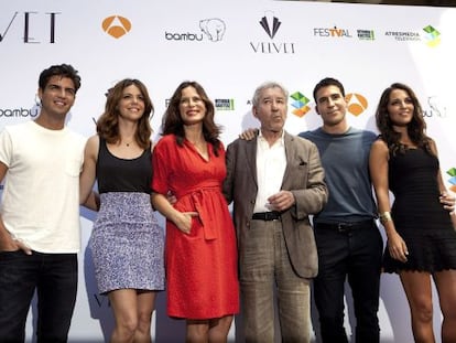 Los actores de &#039;Galer&iacute;as Velvel&#039;.