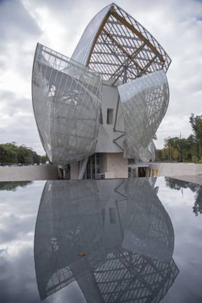 La Louis Vuitton Foundation, diseñada por Frank Gehry.