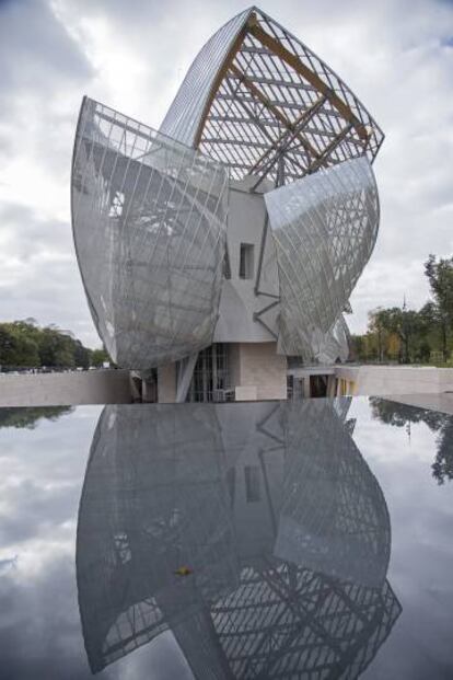 La Louis Vuitton Foundation, diseñada por Frank Gehry.