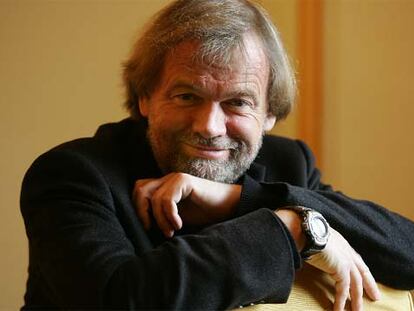 Jostein Gaarder, ayer en Madrid.