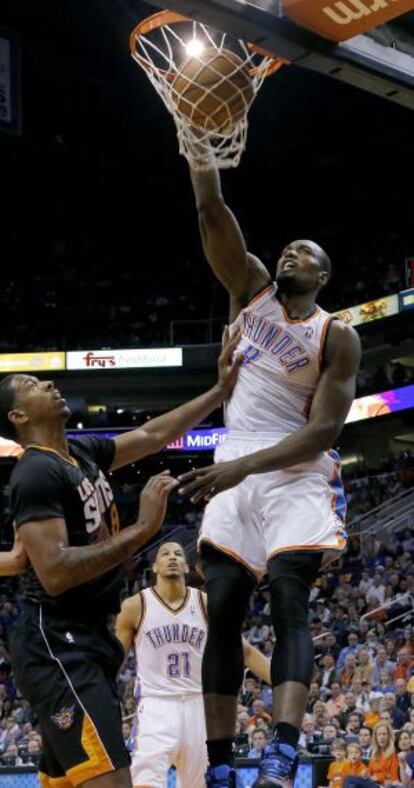 Ibaka machaca ante Phoenix Suns