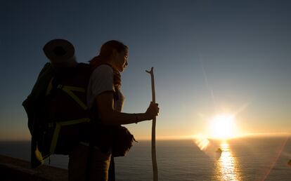 Atardecer en Fisterra.