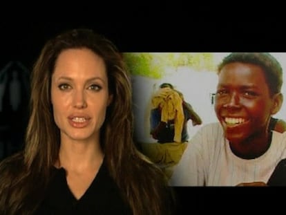 Angelina Jolie presenta un vídeo en favor de los refugiados
