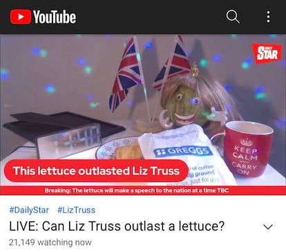 Lechuga Liz Truss