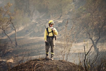 El fuego del Bages ha quemado 1.700 hectáreas, más de 300 del parque natural de Sant Llorenç del Munt i l’Obac