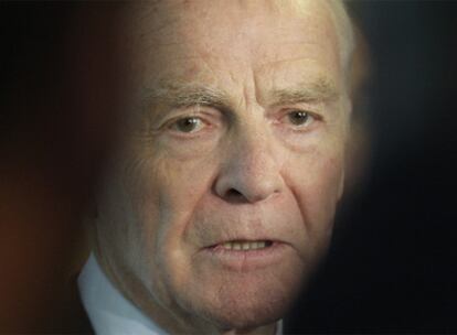 Max Mosley, ayer en la reunión de Londres.