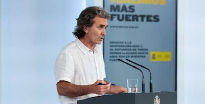 El director del Centro de Alertas y Emergencias Sanitarias, Fernando Simón.