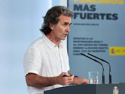 El director del Centro de Alertas y Emergencias Sanitarias, Fernando Simón.