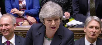 Theresa May, primera ministra del Reino Unido.