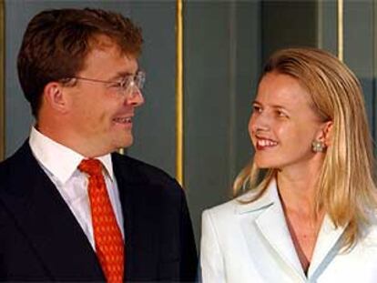 Johan Friso y su prometida, Mabel Wisse, a la que el Gobierno reprocha ocultar datos de su pasado.