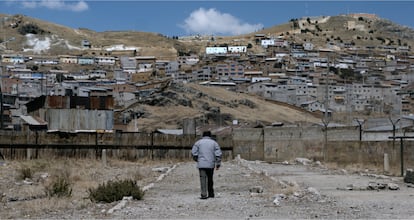 Manuel, habitante de Cerro de Pasco, retratado en el documental 'Vida férrea'.