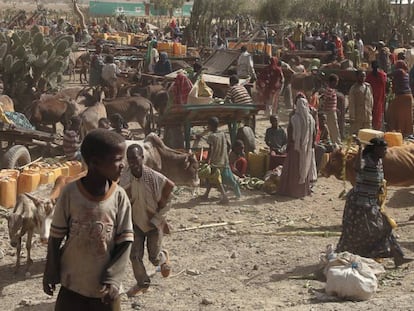 La escasez es un grave problema para los etíopes.
