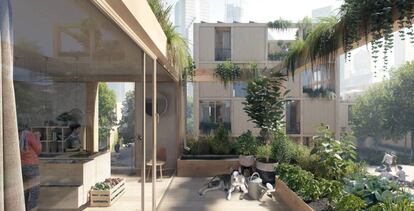 Imagen del proyecto de Ikea The Urban Village Project, que recrea la casa del futuro.