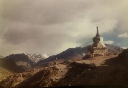 Panorámica de un paso de montaña del Zanskar.