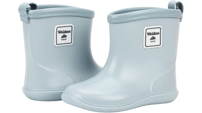 Botas de borracha infantis unissex.