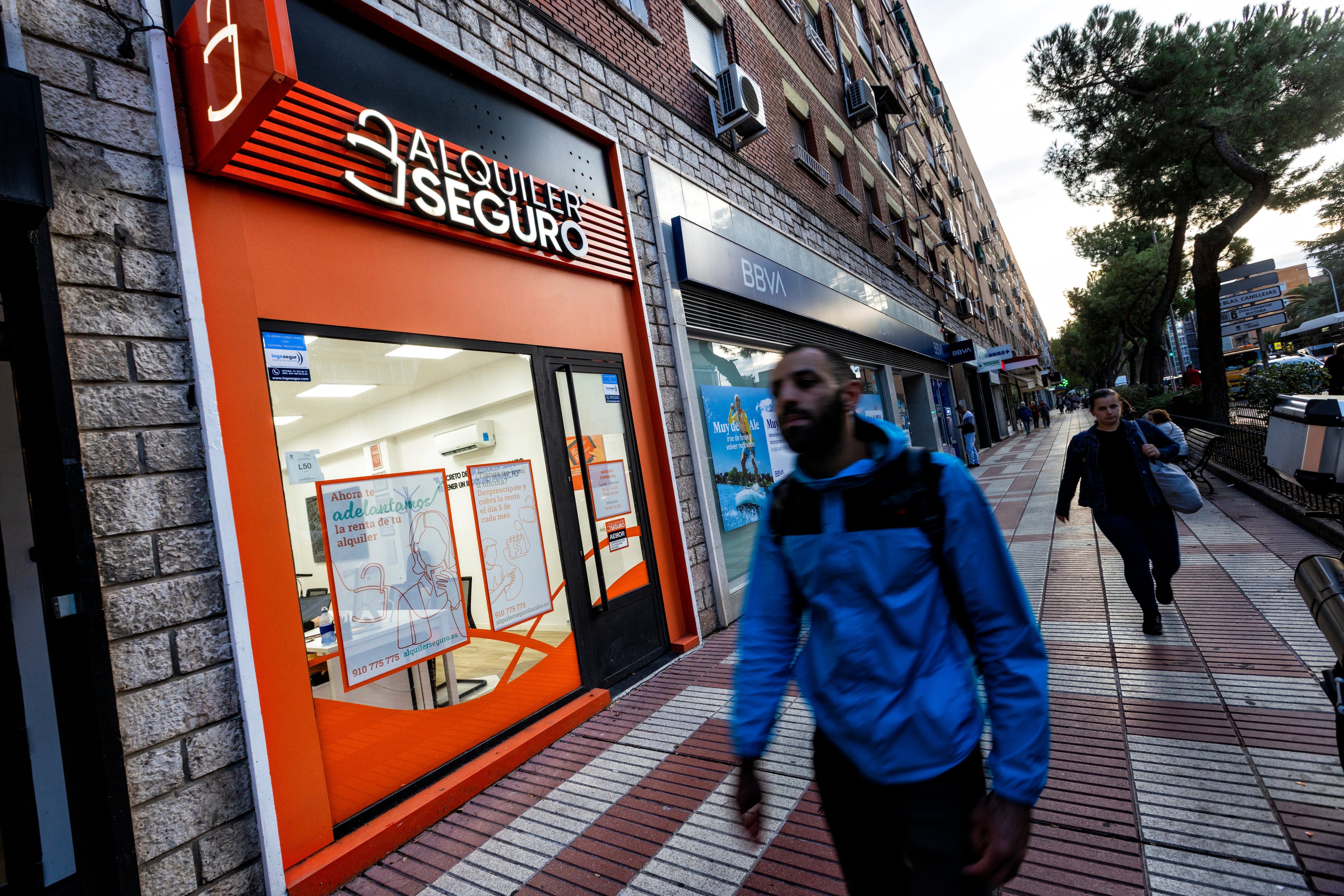 Un local de Alquiler Seguro en Madrid.