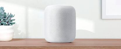 Diseño del HomePod de Apple, que será uno de los rivales del altavoz de Samsung