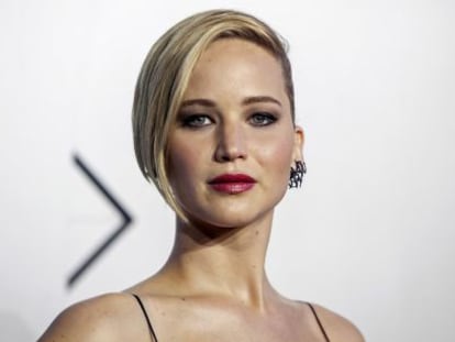 La actriz Jennifer Lawrence.