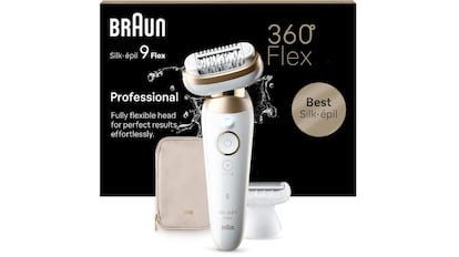 Vista de la depiladora corporal con descuento en Amazon.