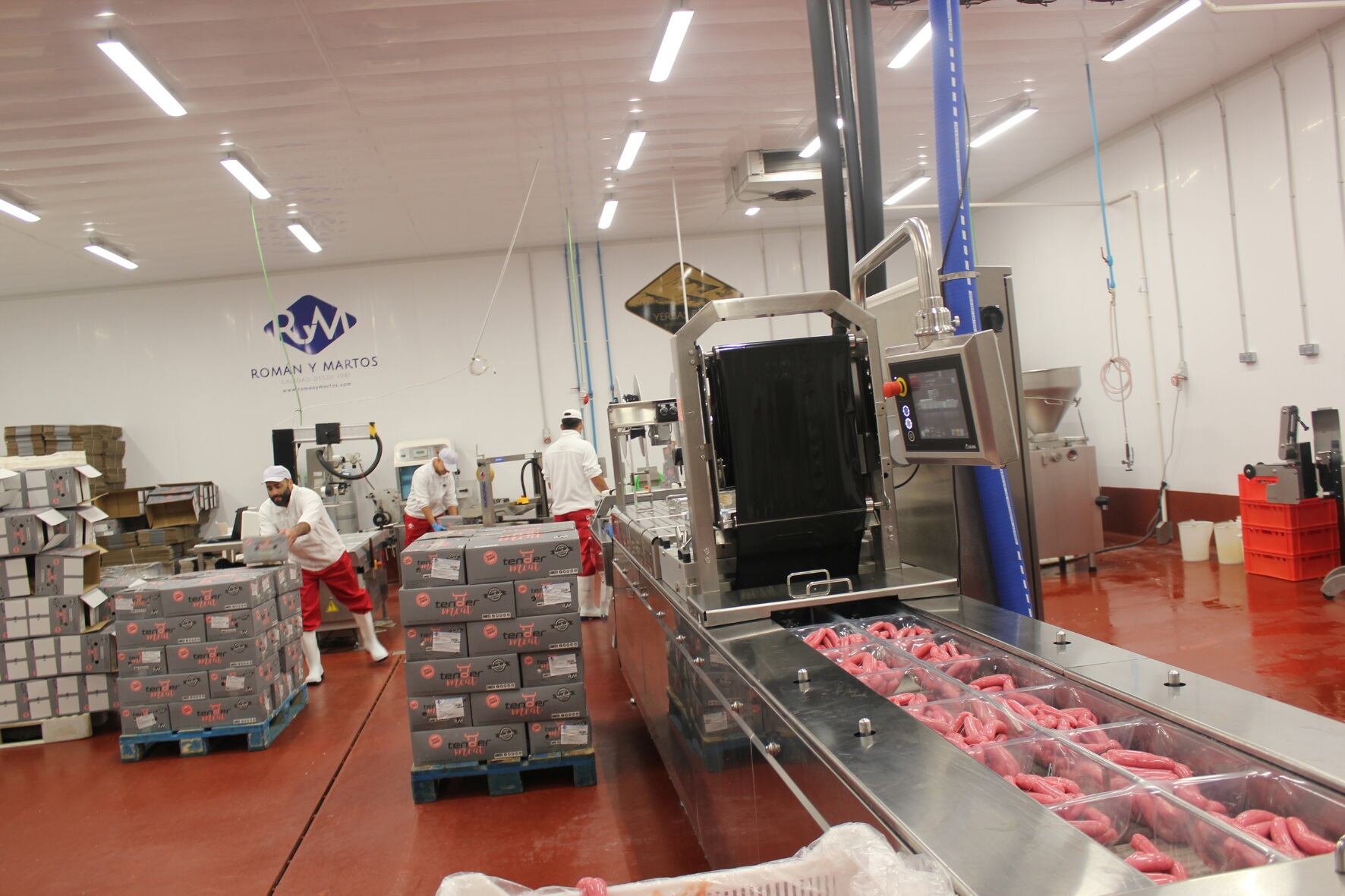 Interior de las instalaciones de la empresa.