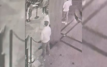 Iñigo Arenas Saiz, en una imagen del video compartida en redes sociales.