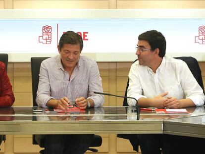 Reunión de la gestora de el PSOE.