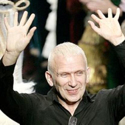 El diseñador francés Jean-Paul Gaultier