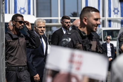 Yair Lapid, el pasado junio en Tel Aviv.